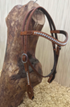 Western Hoofdstel Crystal Browband