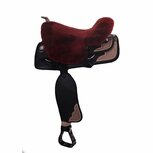 Seatsaver Western met Knop Bordeaux