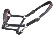 Karlslund Soft Comfort Halster Zwart/Rood