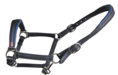 Karlslund Soft Comfort Halster Zwart/Blauw