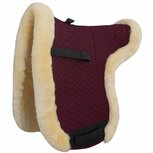 Zadeldek Volledig Lamswol + Bontrand - 96 kleuren combinaties