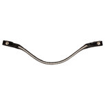 Acavallo Oval Crystal Frontriem Zwart