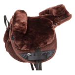 Barebackpad Lamswol Bruin