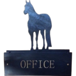 Metalen Bordje Office