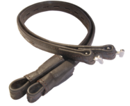 Karlslund Lederen Mono Beugelriemen + Kindermaten