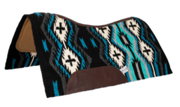 Pool&#039;s New Zealand Wolvilt Pad Royal/Black/Turquoise