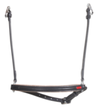 Karlslund Rose Glitter Lage Neusriem voor Combi Hoofdstel