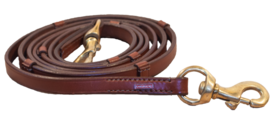 Karlslund Leren Teugels met Stoppers