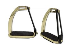 RVS Veiligheidsstijgbeugels Gold