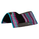 Pool&rsquo;s Western Zadeldek BLACK/BLUE/PINK
