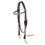Pool&rsquo;s Diamonds Beaded Oiled Western Hoofdstel