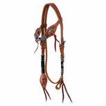 Pool&rsquo;s Briglia Beaded Oiled Western Hoofdstel
