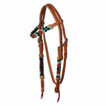Pool&rsquo;s Shade Beaded Oiled Western Hoofdstel