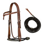 Bitloos Hoofdstel Pool&#039;s Bosal Basket Chestnut