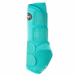 Platinum Pro Star Anatomic Western Front Boots Turquoise