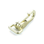 Teugelclip met vierkant oog 