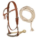 Bitloos Hoofdstel Pool's Bosal Rawhide