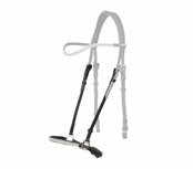 Kavalkade Aradis Hannoveraans neusriem Hv&iacute;tur &ndash; maat L, op = op