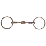 Karlslund Drie-delig IJslander Bit (Dubbel Gebroken, Met Koperen Middenstuk)