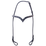 Karlslund Stjarni met V-Frontriem en Swarovski Kristallen