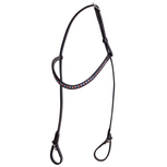 Karlslund Hoofdstel Wave met kristallen in IJslandse kleuren