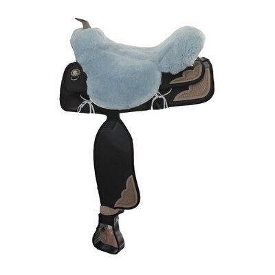 Seatsaver Western met Knop Baby Blue