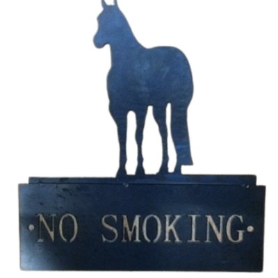 Metalen Bordje No Smoking