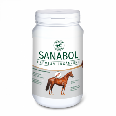 ATCOM SANABOL &ndash; Aanvullend diervoeder voor paarden met verhoogde voedingsbehoefte aan aminozuren en micronutri&euml;nten