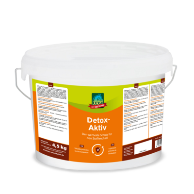 LEXA Detox-Aktiv &ndash; Aanvullend diervoeder ter ondersteuning van lever, darmen en stofwisseling bij paarden