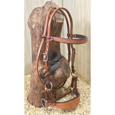 Bitloos Sidepull Hoofdstel met Brede Zacht Onderlegde Neusriem