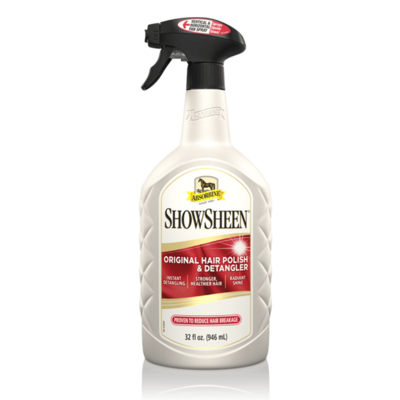 Absorbine ShowSheen original hair polish &amp; detangler &ndash; professionele glans- en ontklitspray (946 ml)