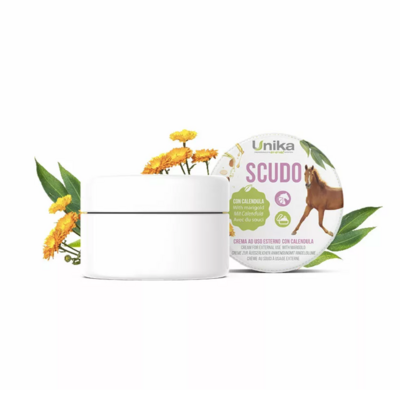 Unika Scudo cr&egrave;me &ndash; beschermende verzorgingscr&egrave;me voor paardenhuid (250 g)
