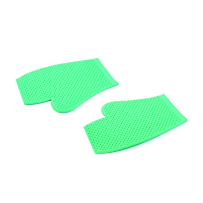 Rubber grooming glove &ndash; zachte rubberen poets- en massagehandschoen