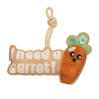 Equestro carrot horse toy &ndash; duurzaam paardenspeelgoed tegen verveling in de stal