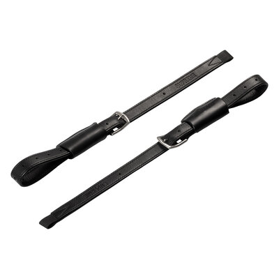 Supreme mono stijgbeugelriemen &ndash; duurzaam leer met minimale bulk onder het been