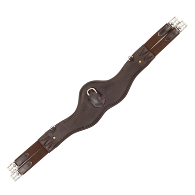 Equestro Anatomische Leren Springsingel &ndash; Luxe, Bescherming &amp; Prestatie