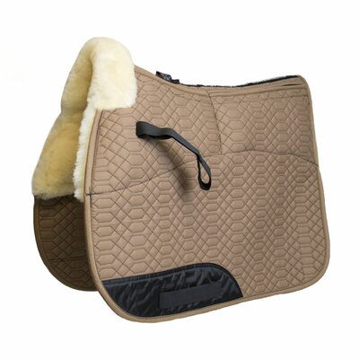 Zadeldek Lamswol met inlagevakken 9 kleuren combinaties