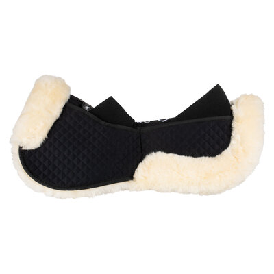 Equestro Halfpad met pockets en lamswol onderzijde