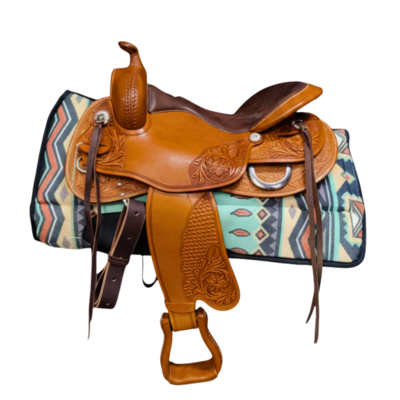 Burioni westernpad TexTech &amp; scheerwol &ndash; met inlagevakken (exclusief bij Kifrahorse.nl)
