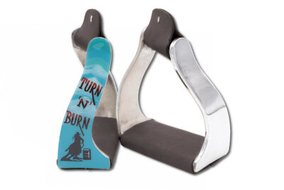 Westernbeugels Twisted Aluminium Turn n Burn 