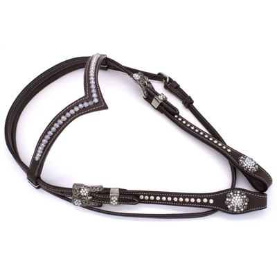 Western Hoofdstel Strass V Brow