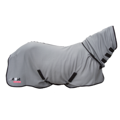 Karlslund quick-dry fleece rug met hals &ndash; sneldrogende zweetdeken voor IJslandse paarden