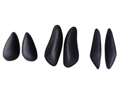 Losse Lederen Kniewrongen met Klittenband - GFS S665