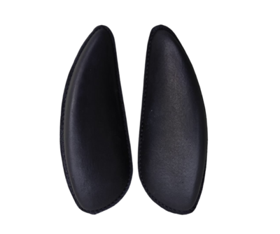 Losse Lederen Kniewrongen met Klittenband &ndash; GFS S626