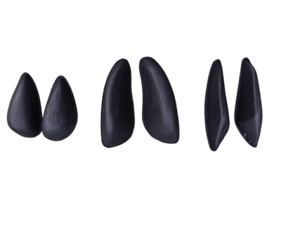 Losse Lederen Kniewrongen met Klittenband -  GFS S703