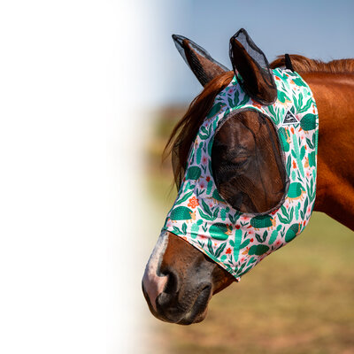 Professional&rsquo;s Choice Comfort Fit Fly Mask Armadillo