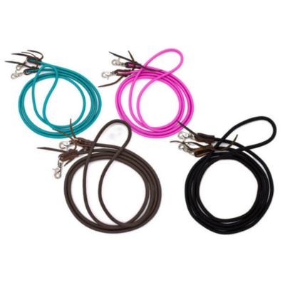 Hoge kwaliteit gesloten nylon teugels, 3,1 meter met verwisselbare clips 