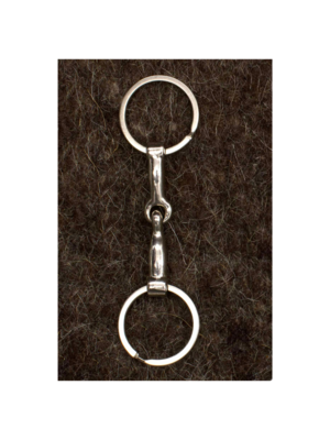 Sleutelhanger Trensbit &ndash; Dubbele ring