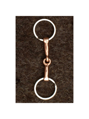 Sleutelhanger Trensbit Rose Gold &ndash; Dubbele ring