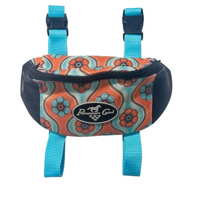 Professional&rsquo;s Choice PC Pommel Bag Flower&ndash; Praktische Hornbag voor Westernzadels
